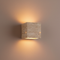 Travertine Up & Down Wall Light