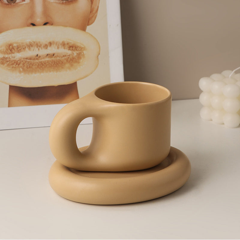 Nordic Thick Walled Ceramic Mug