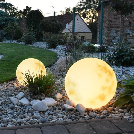 Moon Globe Garden Lamp 20cm