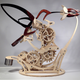 Balancing Wooden Hummingbird Sculpture