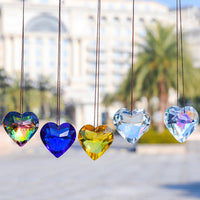 Heart Crystal Sun Catcher 4.5cm
