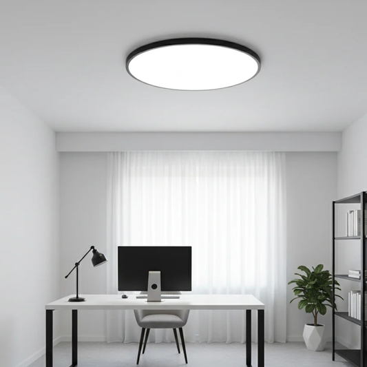 Ultra Slim LED Flush Mount Ceiling Light 23cm
