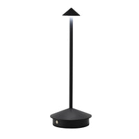 Lamp lit at low level