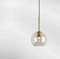 Glass Shade Pendant Light 15-28cm
