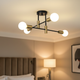 Axon Two-Tone Semi-Flush Ceiling Light