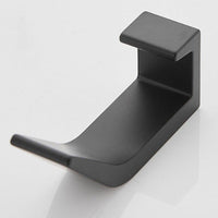Aluminium Wall Hooks, Set of Five, 7cm