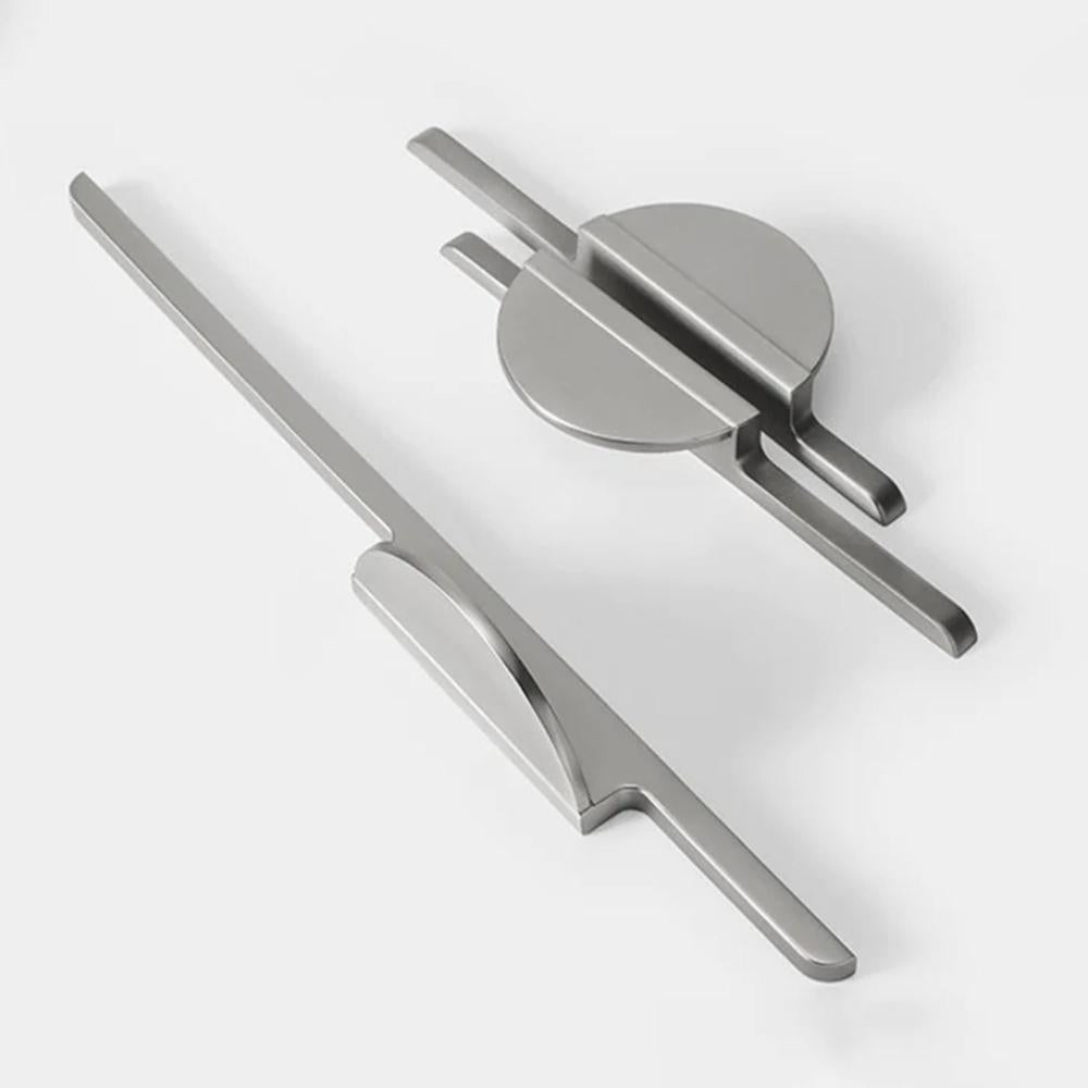 Half Moon Cabinet Handles, Pair