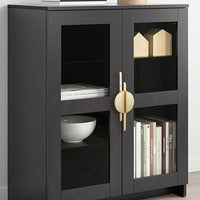 Half Moon Cabinet Handles, Pair