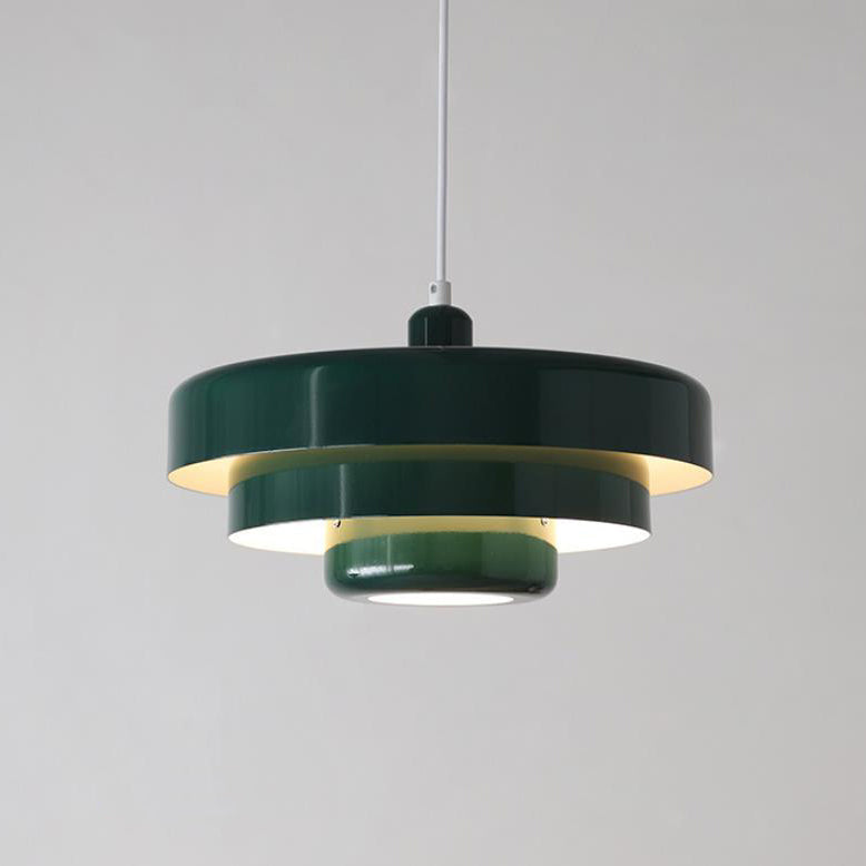 Layered Disc Pendant Light 34cm