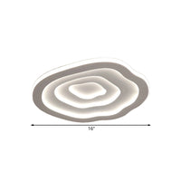 Ripple Acrylic LED Ceiling Light