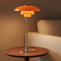 Hand-Blown Glass Table Lamp 47cm