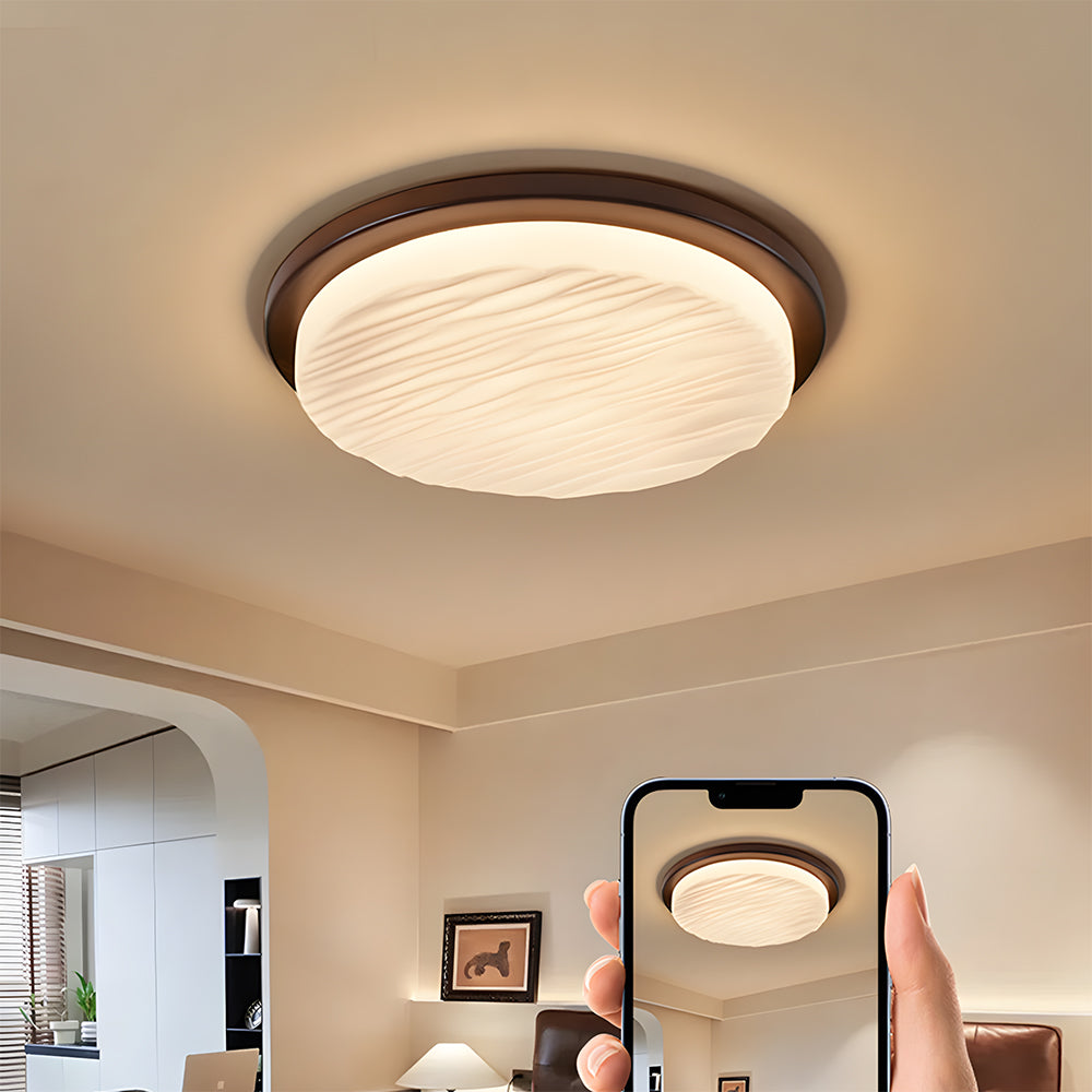 Deco Ring LED Flush Ceiling Light
