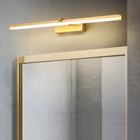 Brass Finish LED Mirror Light 41cm