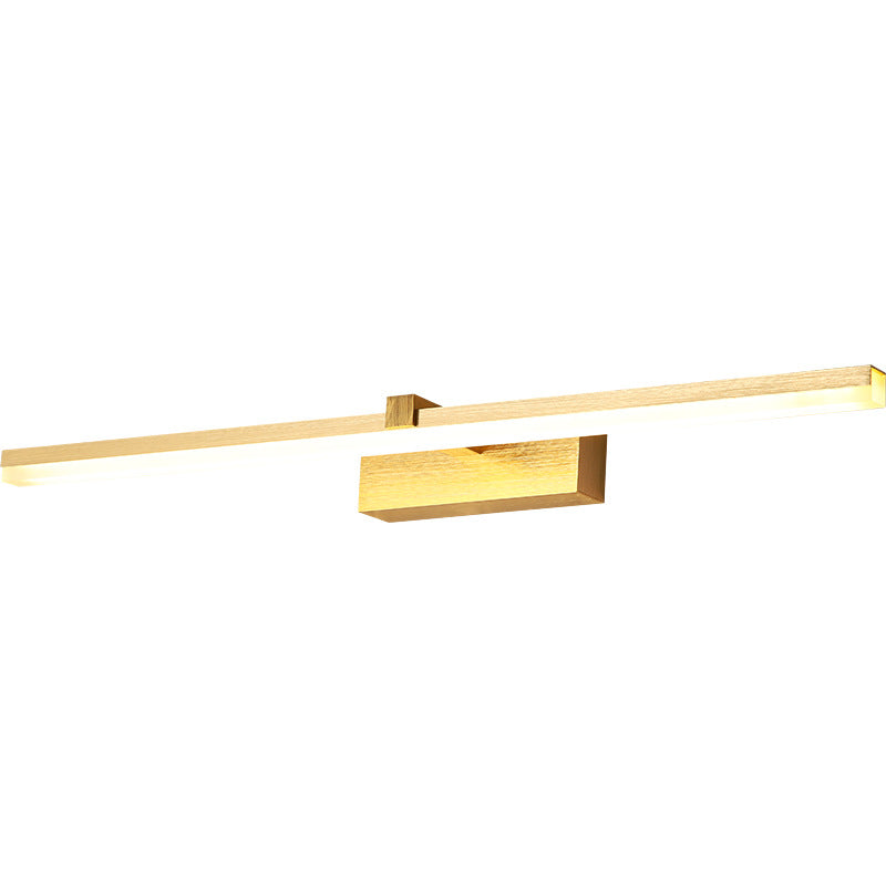 Brass Finish LED Mirror Light 41cm