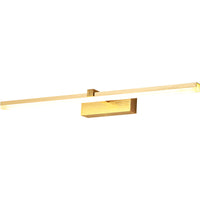 Brass Finish LED Mirror Light 41cm