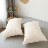 Chevron Plush Quilt Cover Set