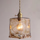 Amber Crystal Ceiling Light
