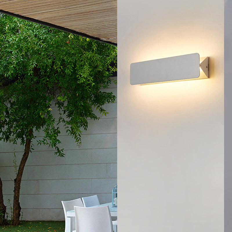 Caber wall light outdoor terrace lifestyle