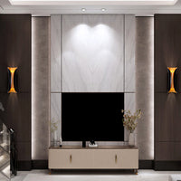 Curled Metal Twin Wall Sconce