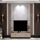 Curled Metal Twin Wall Sconce