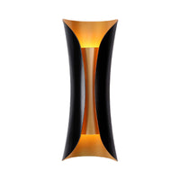 Curled Metal Twin Wall Sconce