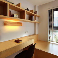 Wood and Acrylic LED Wall Light