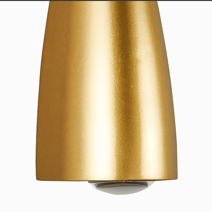 Twin Cone Metal Wall Light 24cm