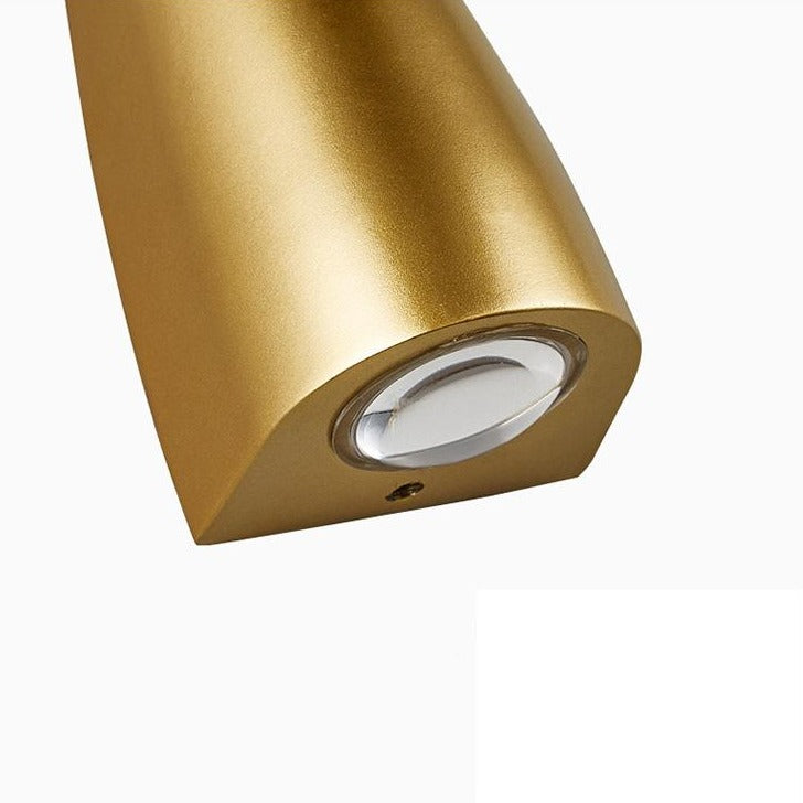 Twin Cone Metal Wall Light 24cm