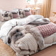 Cat Print Cotton Duvet Set