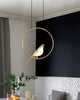 Bird Form Metal Pendant Light 150cm