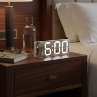 NovaClock Slim LED Alarm Clock
