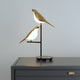Perched Bird Brass Wall Light