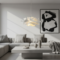 Petaline Layered Petal Pendant Light
