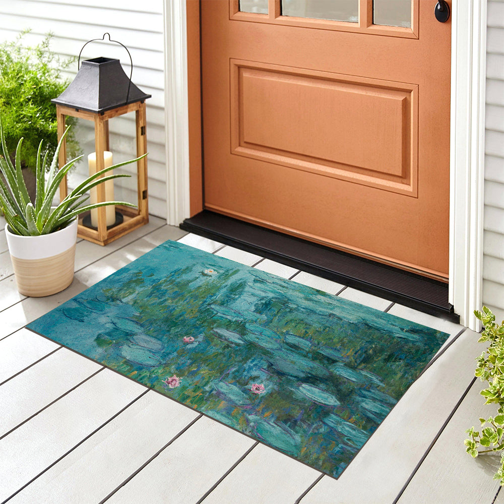 Water Lily PVC Entrance Mat