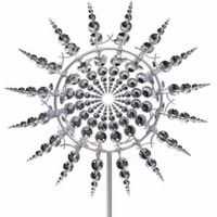 Metal Garden Windmill 102cm