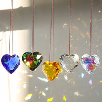 Heart Crystal Sun Catcher 4.5cm