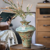 Amara Tall Matte Ceramic Vase 30cm