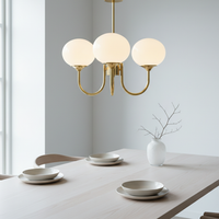 Bonbon Opal Globe Chandelier