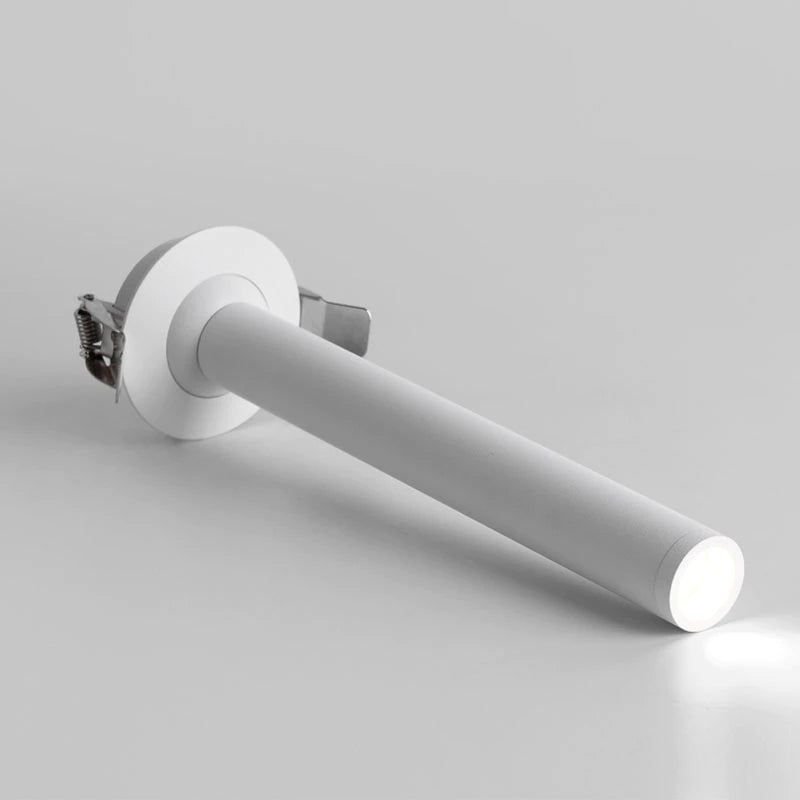 Cylinder spotlight lit