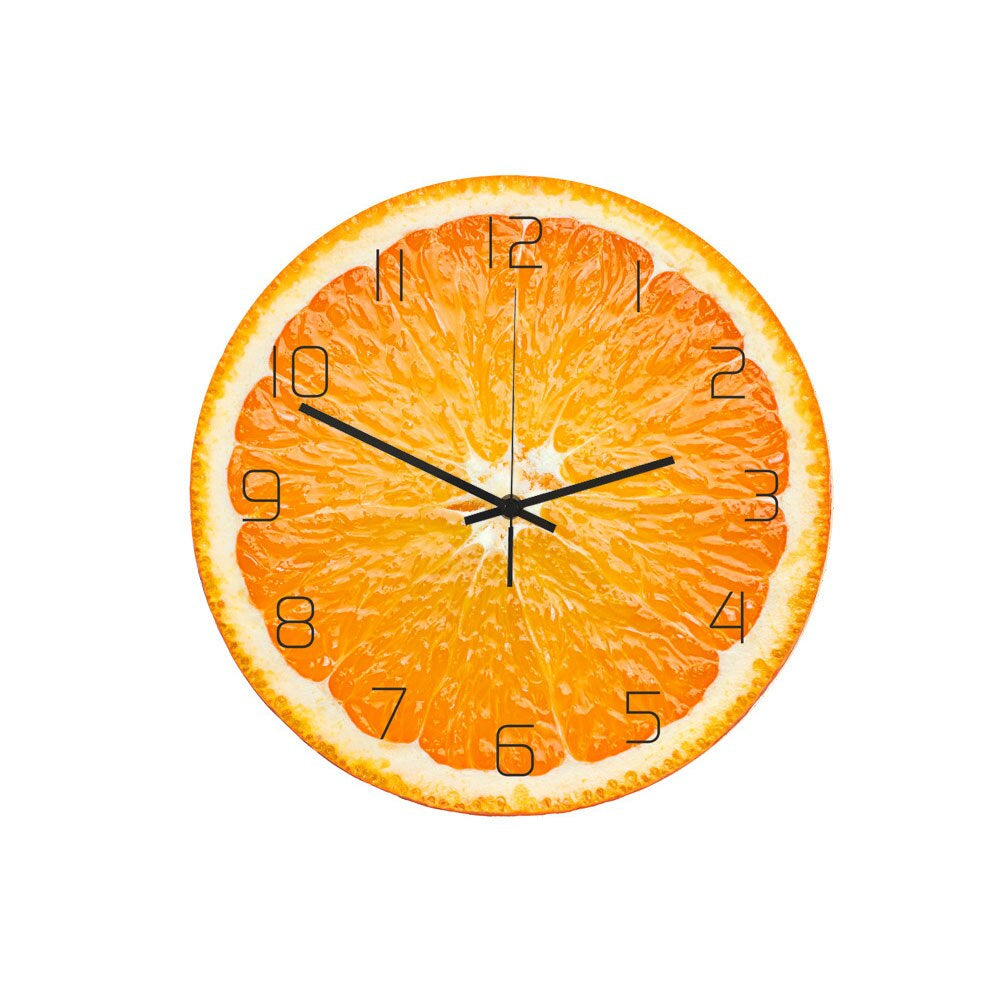 Fruit Slice Wall Clock 30cm