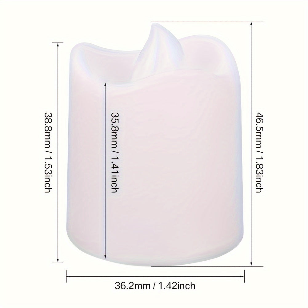Flameless LED Tealights Bulk Pack