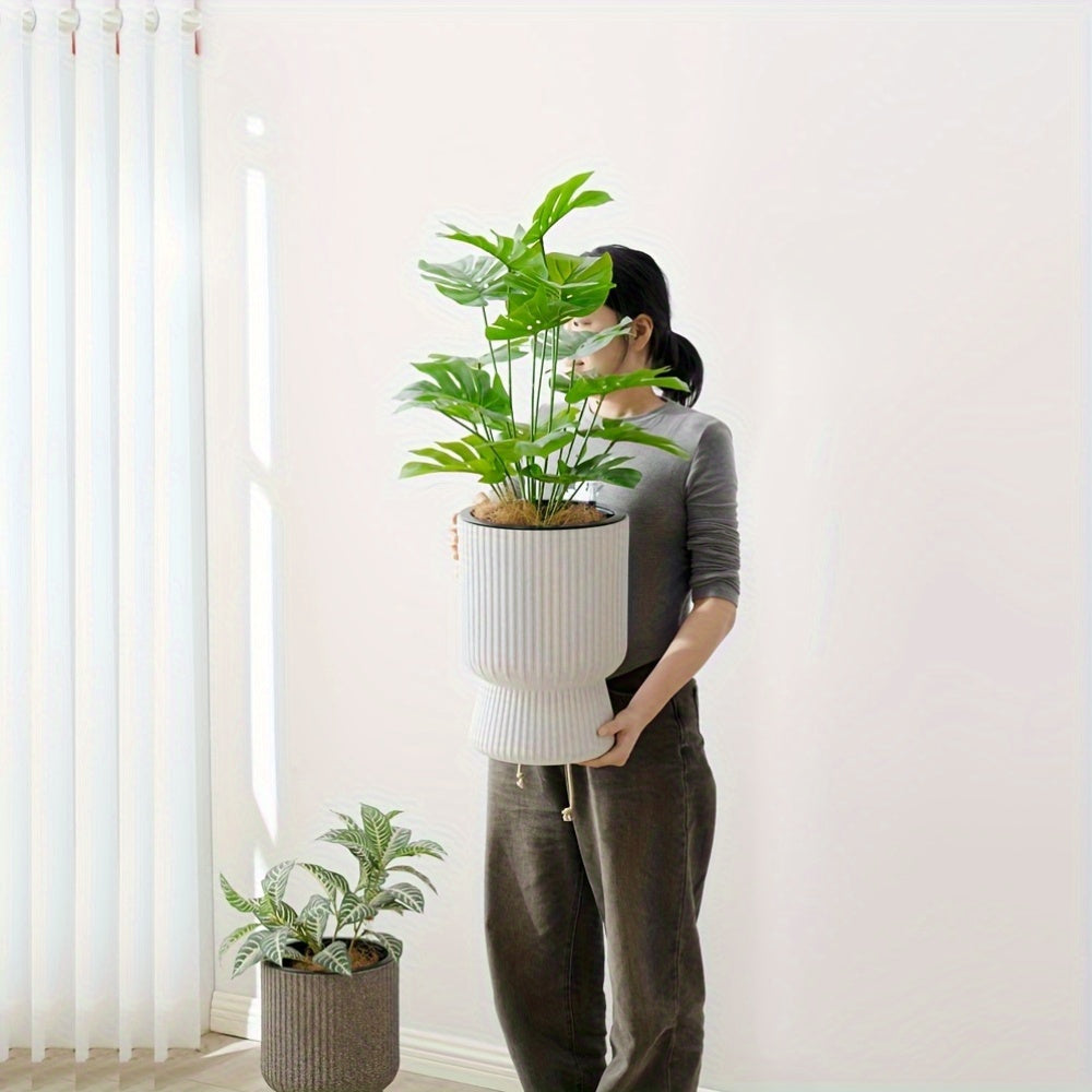 Footed Self-Watering Planter 25cm