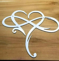 Endless Heart Metal Wall Art