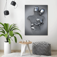 Abstract Figures Canvas 70cm