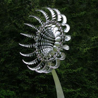 Metal Garden Windmill 102cm