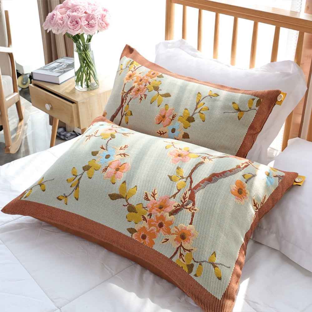Heritage Yarn Dyed Cotton Pillowcases