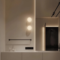 Solstice Milk Glass Wall Light
