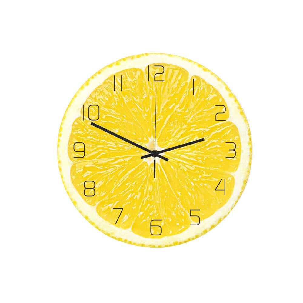 Fruit Slice Wall Clock 30cm