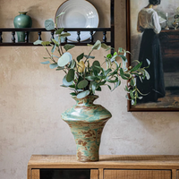 Amara Tall Matte Ceramic Vase 30cm