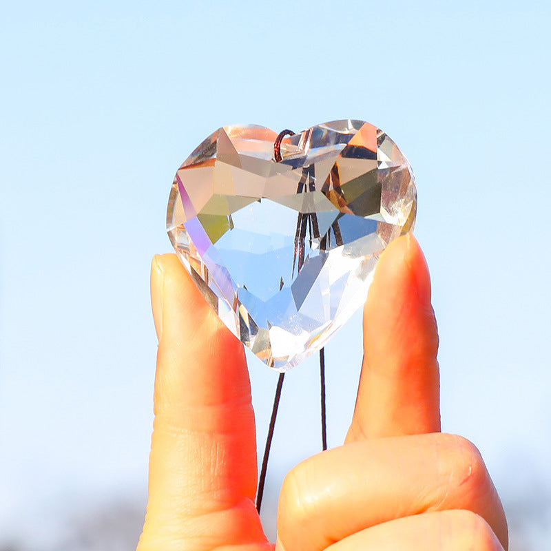 Heart Crystal Sun Catcher 4.5cm